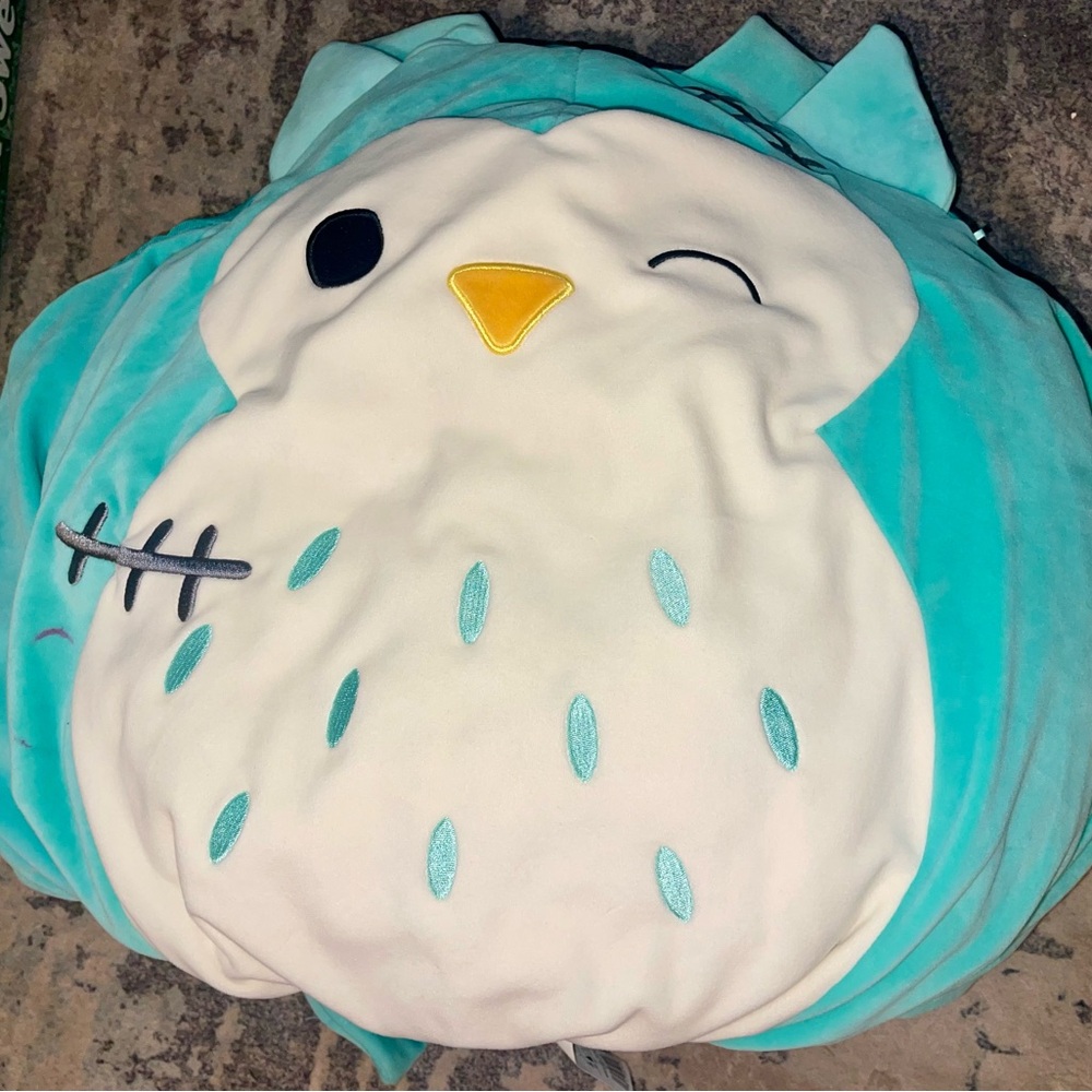 Cute kids Squishmallows Owl Plush Halloween costume OS